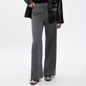 Gap Factor | Wool Wide Leg Trousers | Size 4R